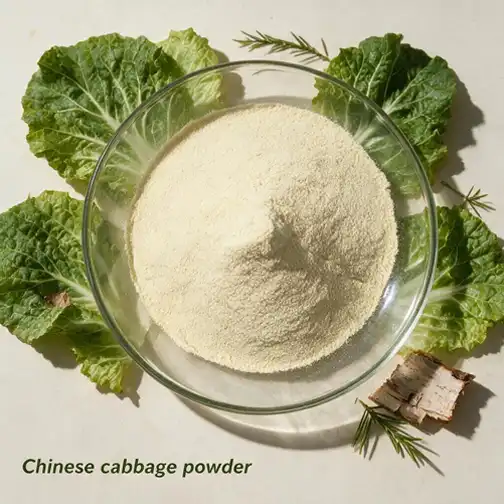 Chinese Cabbage Powder Benefits for Functional Food Products